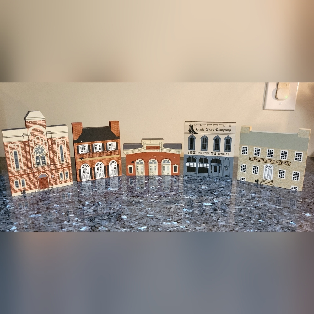 Cat's Meow Village pieces